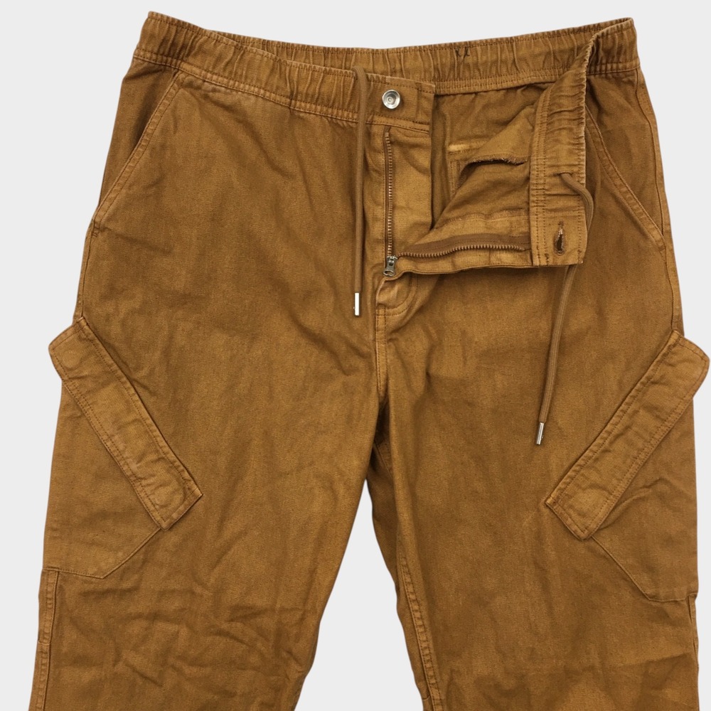 Jordan Flight Chicago Cargo Pants Mens Large Brown Canvas FN6364-231 Utility